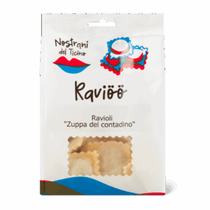 Ravioli zuppa del contadino